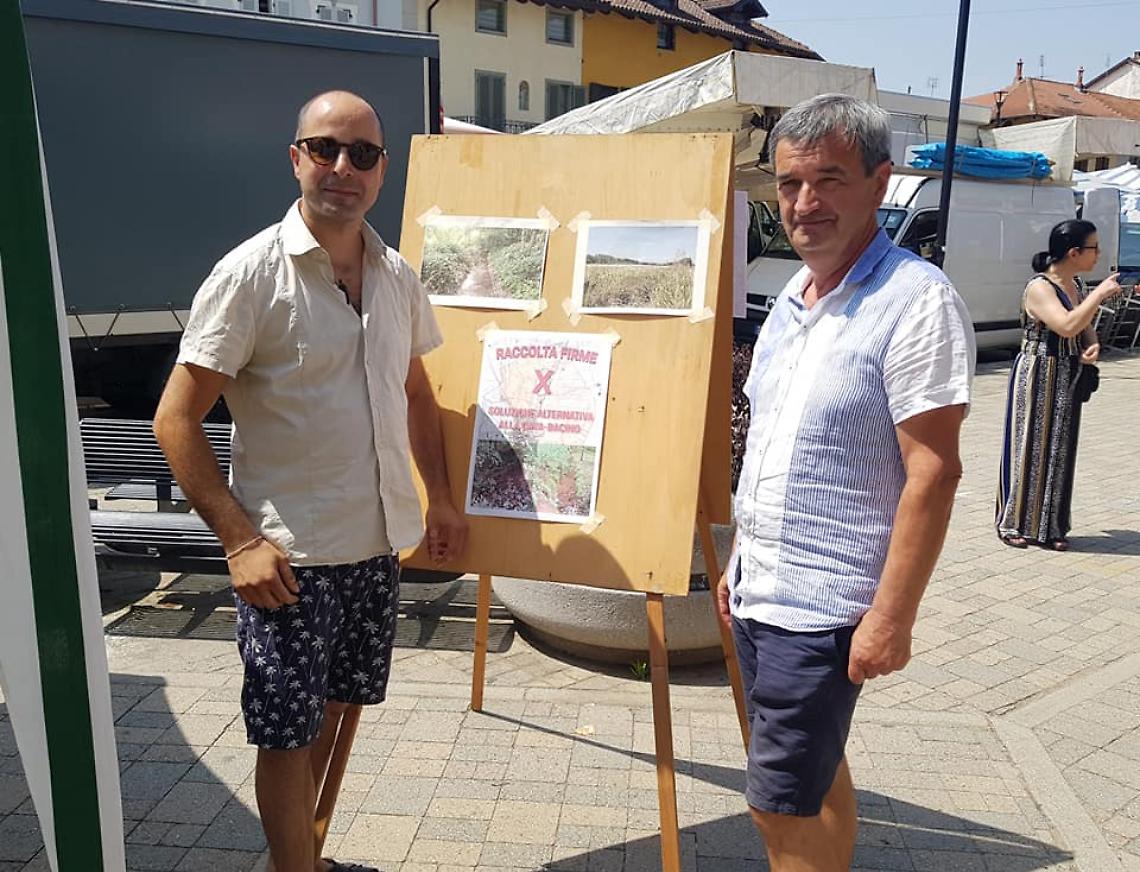 MONTANARO. In Via Garibaldi le auto sfrecciano come il Gran Prix