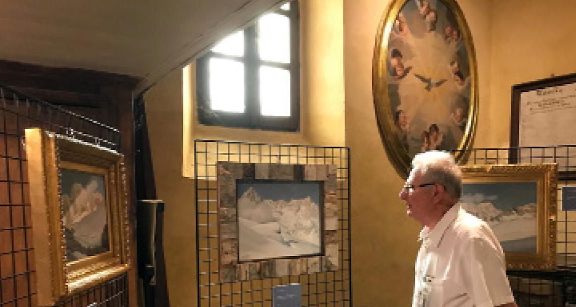 A Viù una mostra  dedicate ad Angelo Abrate.  A Lemie “Di rifugio in rifugio"
