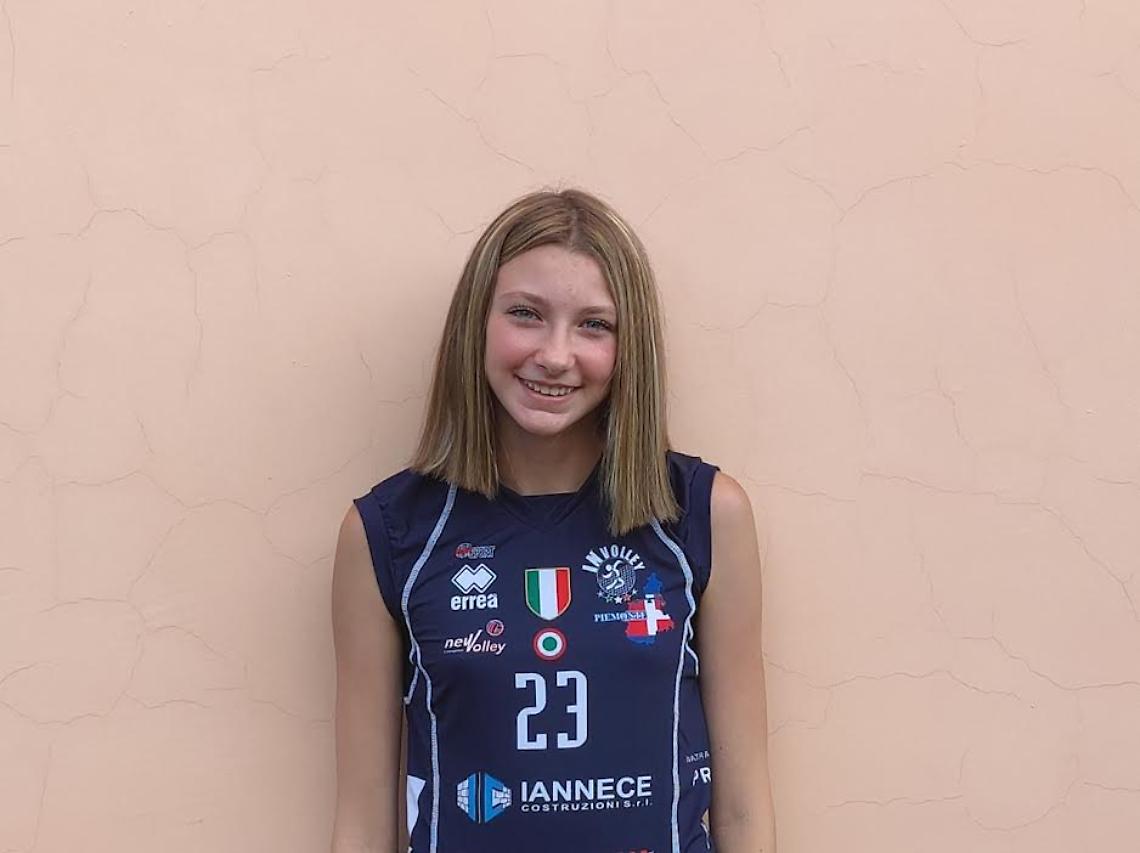 Arianna Bassino dell'Involley Piemonte