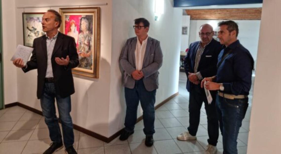 CHIVASSO. Volta al termine la mostra di Michele Baretta