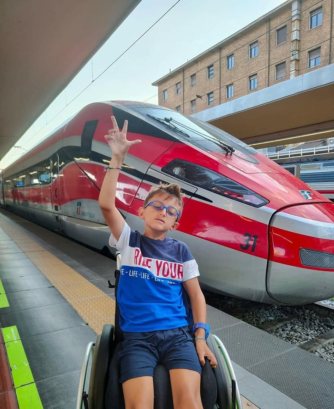MONTANARO. Tutti in corsa per Simone Desiato, il piccolo guerriero