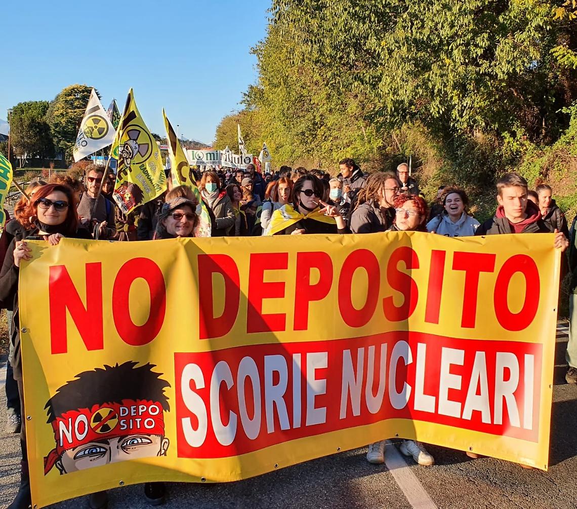 Deposito nazionale per il materiale radioattivo, "Io mi Rifiuto" invita alla prudenza
