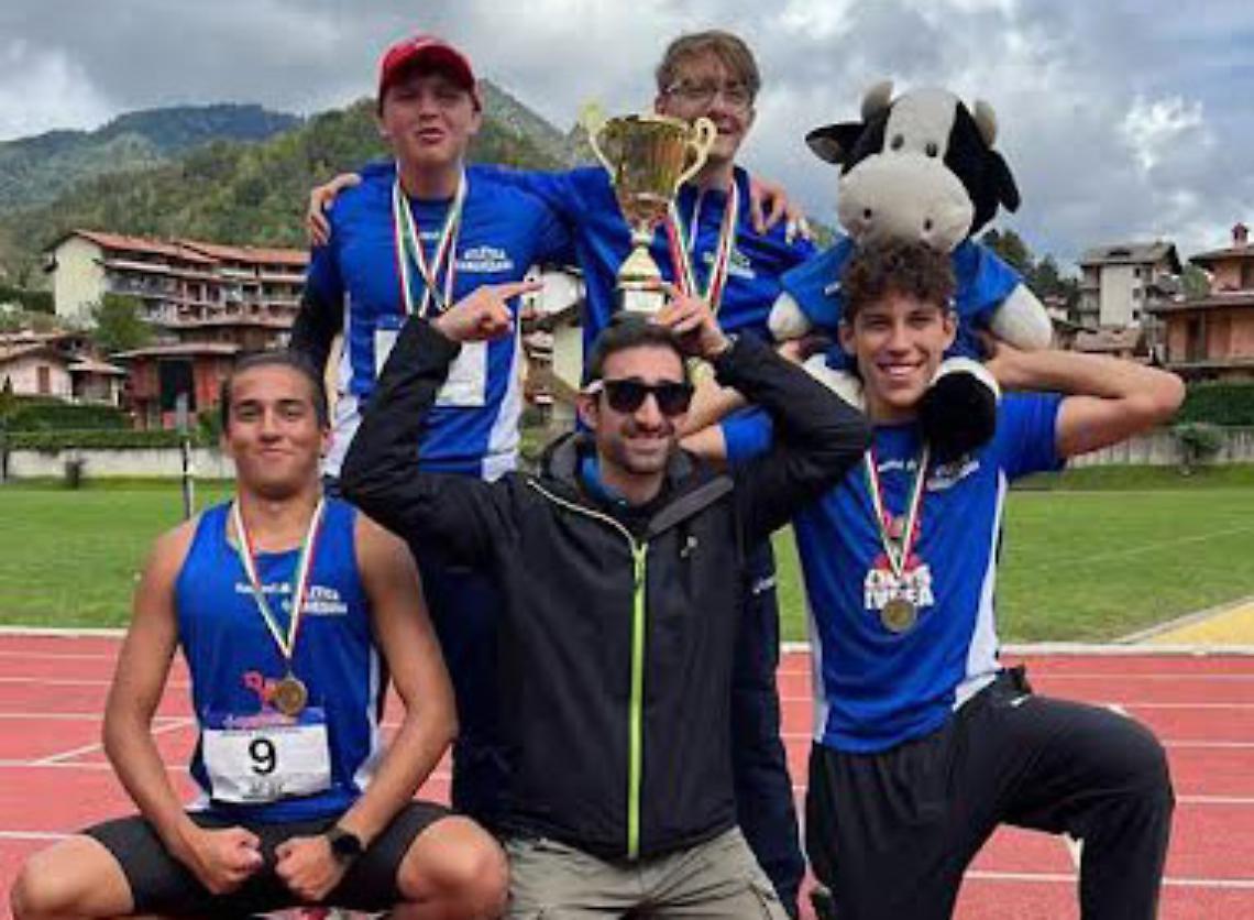 ATLETICA LEGGERA. Alessandro Cena scatenato nella finale nazionale del Campionato di Società