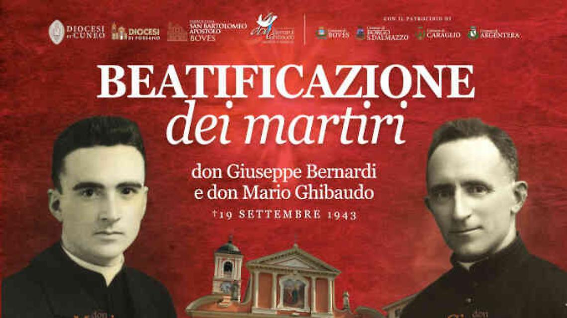 Beatificati a Boves due preti martiri del nazismo