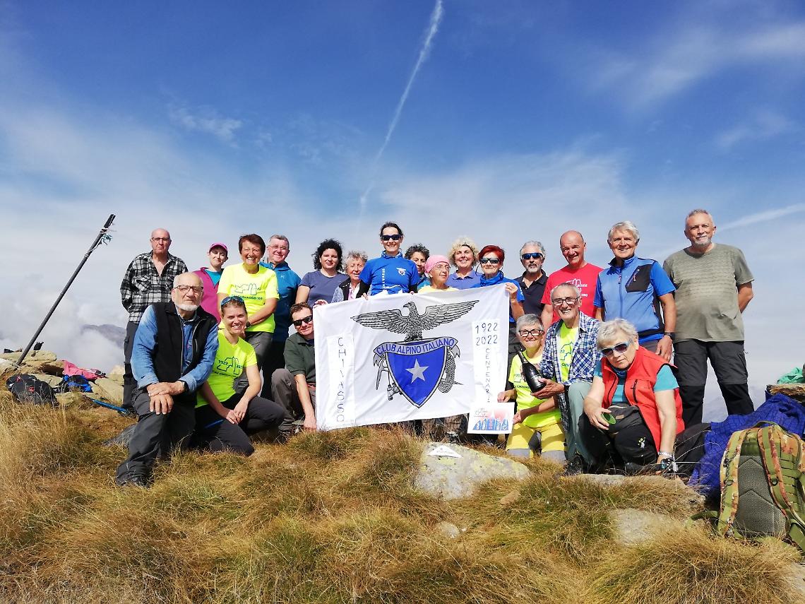 Il CAI Chivasso sul monte Gregorio