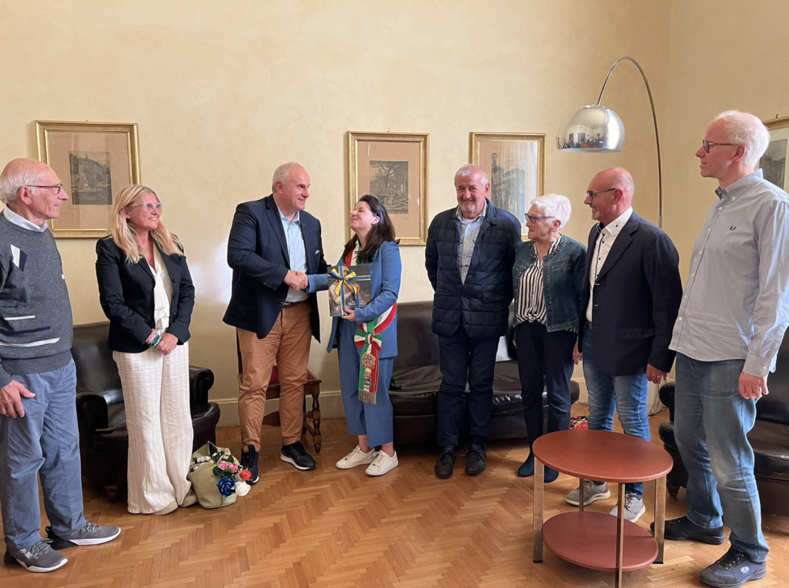 VARISELLA. Colombatto incontra il sindaco di Viterbo
