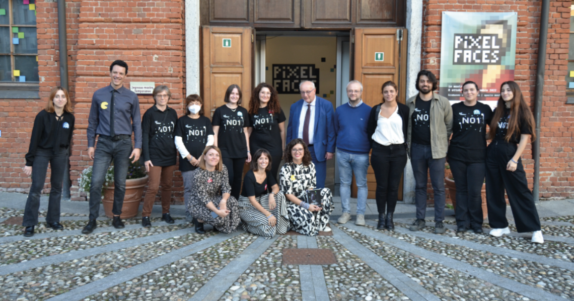 SETTIMO TORINESE. All’Ecomuseo, l’arte dei pixel per riconoscere i volti del futuro