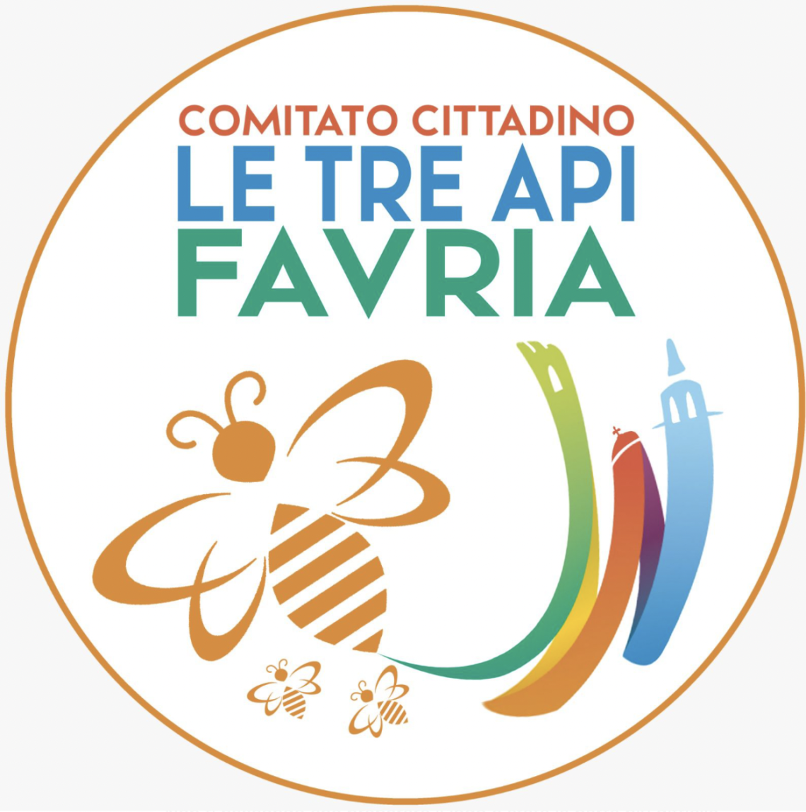 FAVRIA. Le tre api di Favria sul simbolo del nuovo comitato