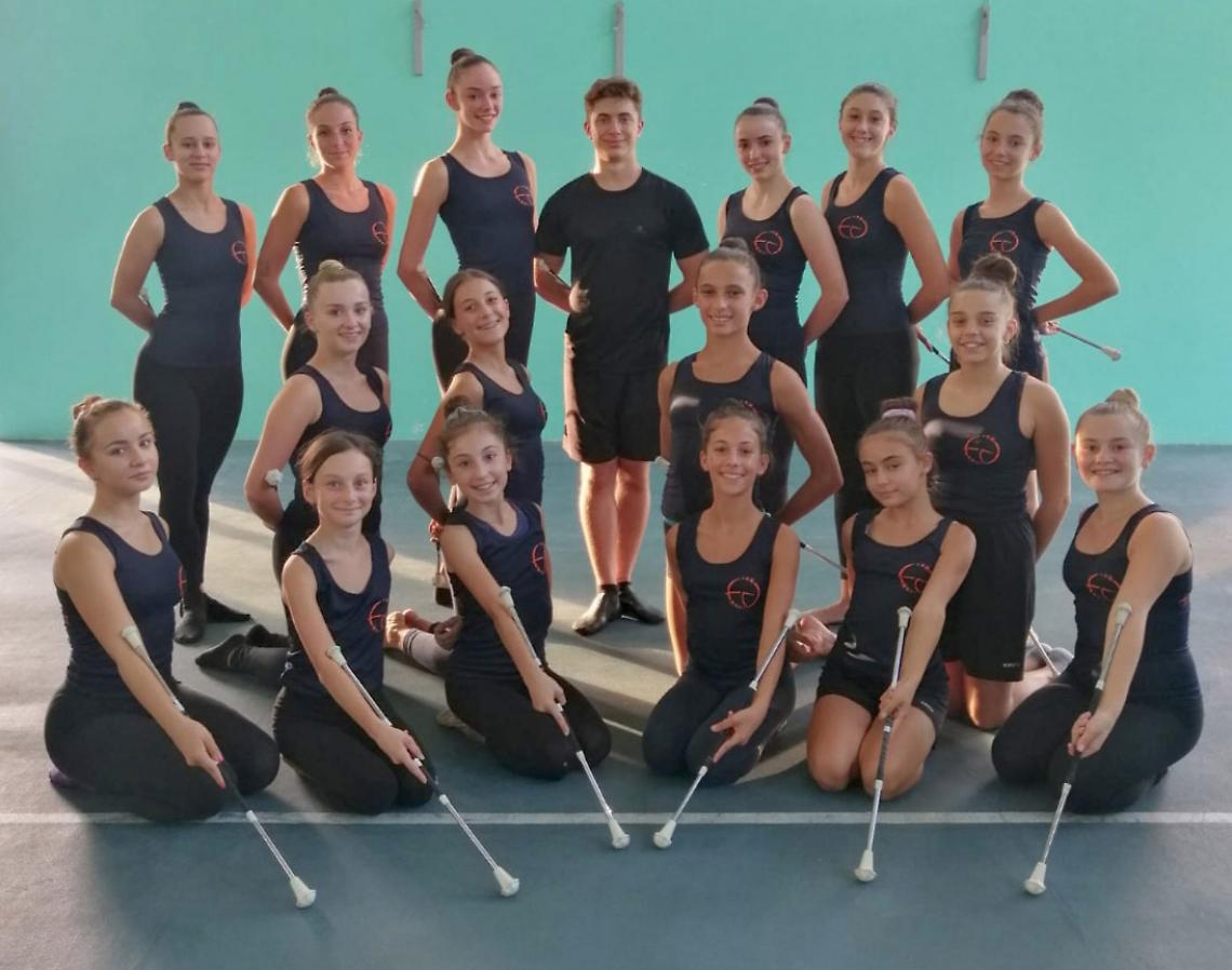 TWIRLING. Twirling Eurogymnica: si lavora per la stagione d'esordio