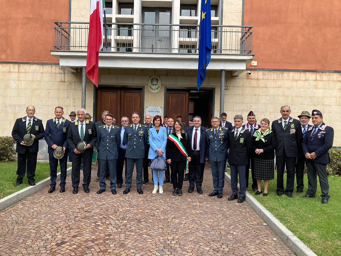 Un grande giorno per la Guardia di Finanza di Ivrea