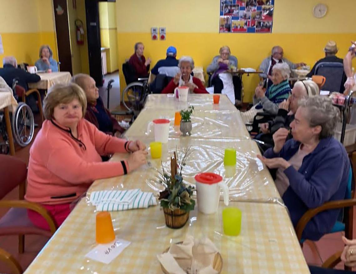 PIVERONE. Festa della Castagna per gli ospiti della Rsa Rapella