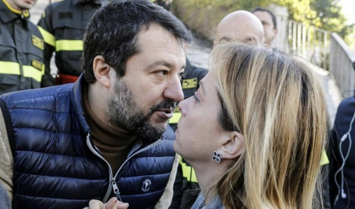 La Meloni vuole affossare le Ong e flirta con Salvini