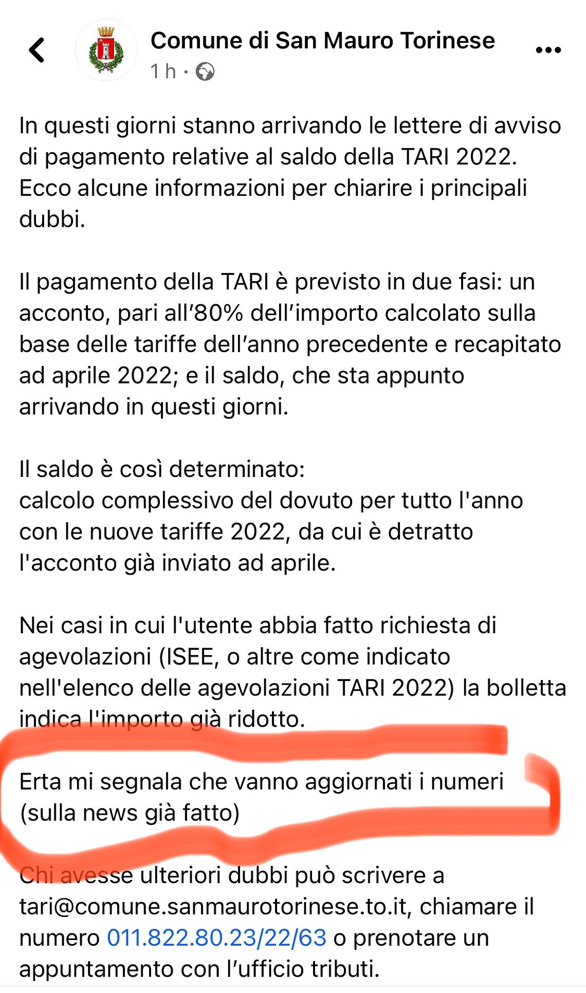 Figuraccia social: il Comune pubblica un post ma era una bozza