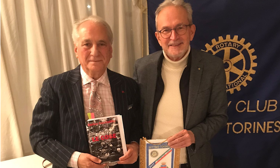 Il Rotary Settimo presenta l'ultimo libro di Enrico Cocciulillo