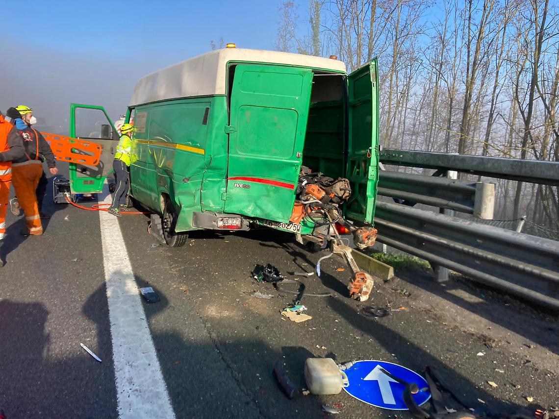 Due incidenti sulla bretella autostradale Ivrea Santhià