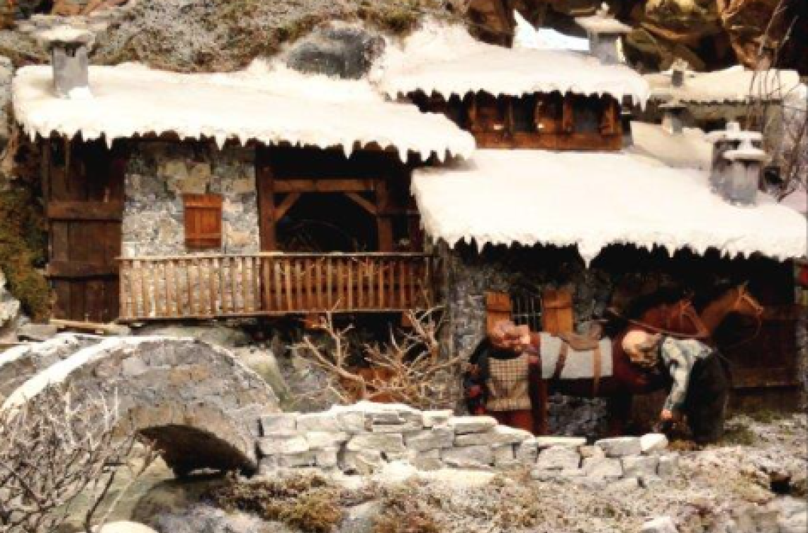 Presepe Sotto la Neve