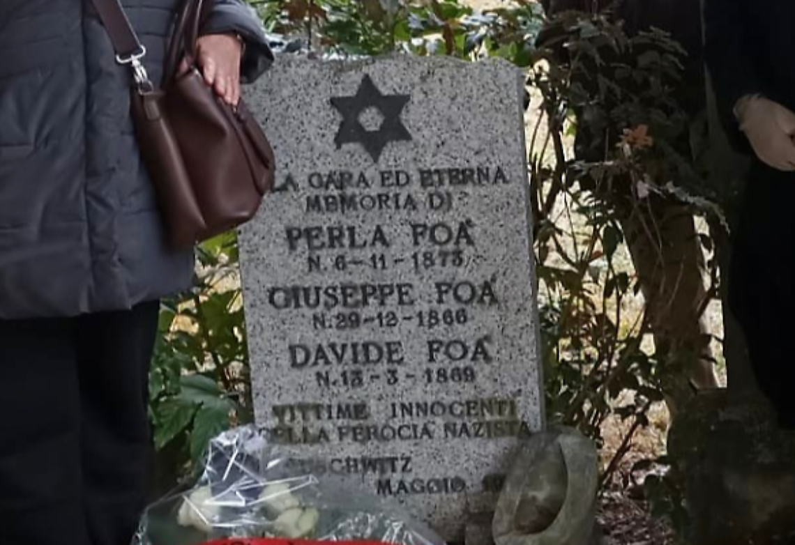 Ivrea non dimentica. Al Cimitero Ebraico a rendere omaggio alle vittime della Shoa 