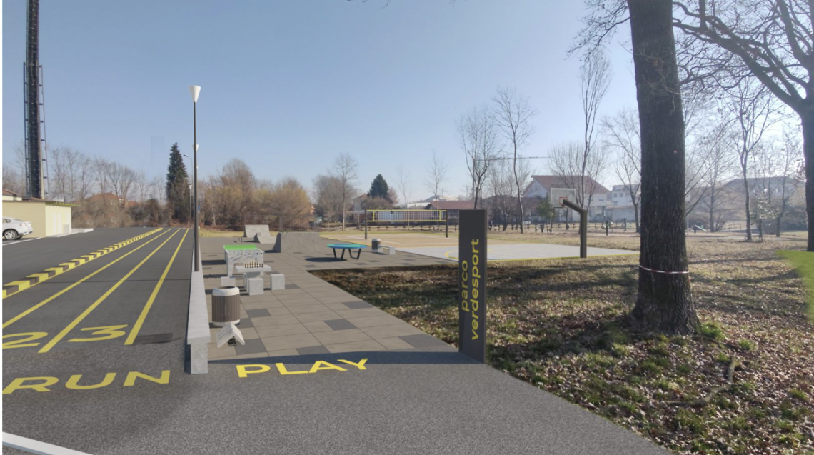 Un rendering del progetto