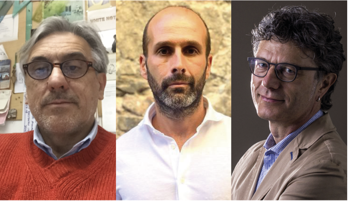 i tre candidati a sindaco alle primarie
