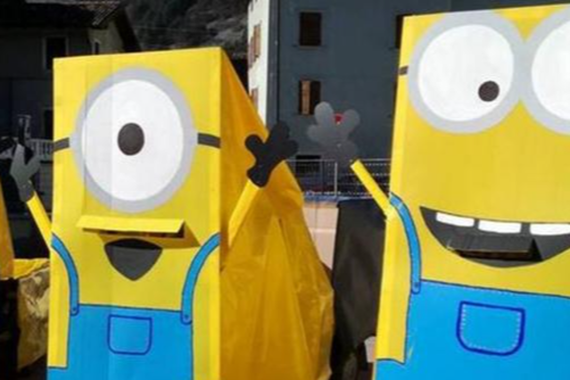 Carnevale bimbi: il divertimento passa dai Minions