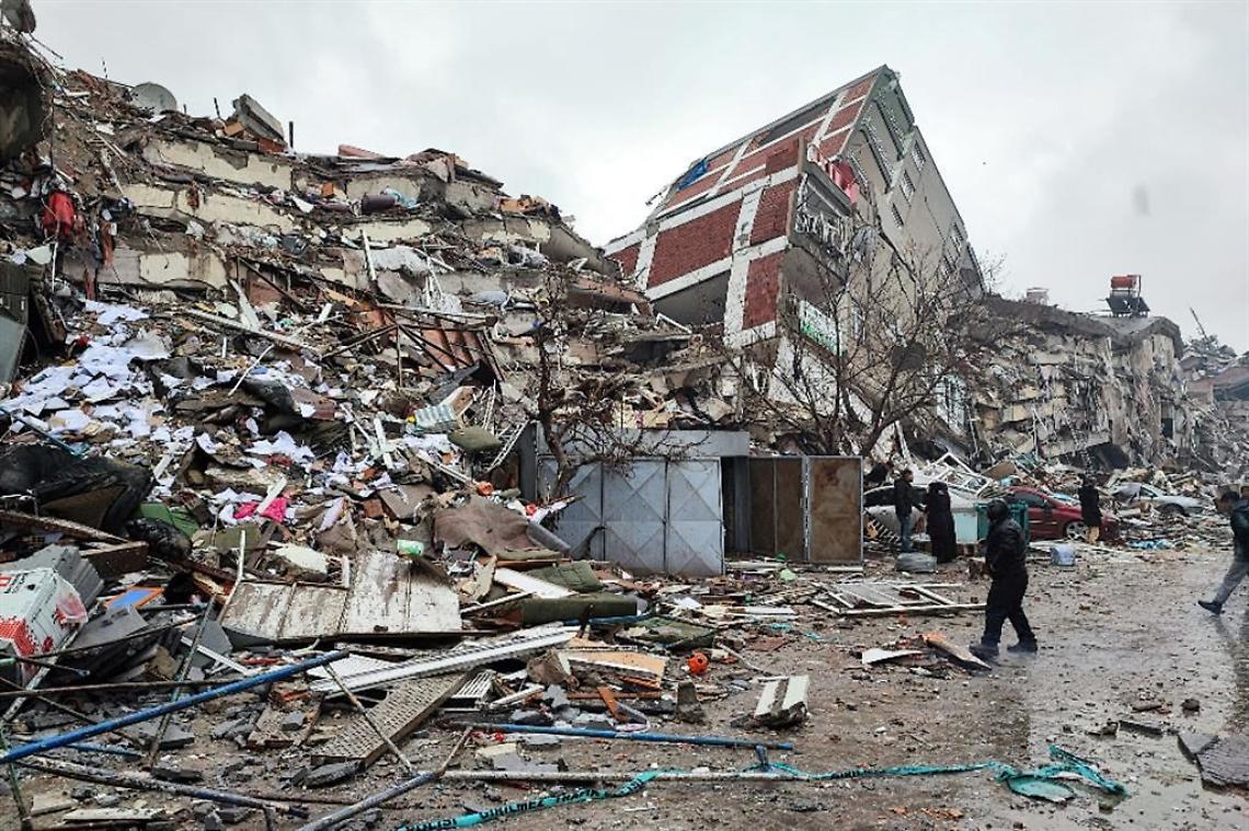 Le immagini del terremoto in Turchia (immagine d'archivio)
