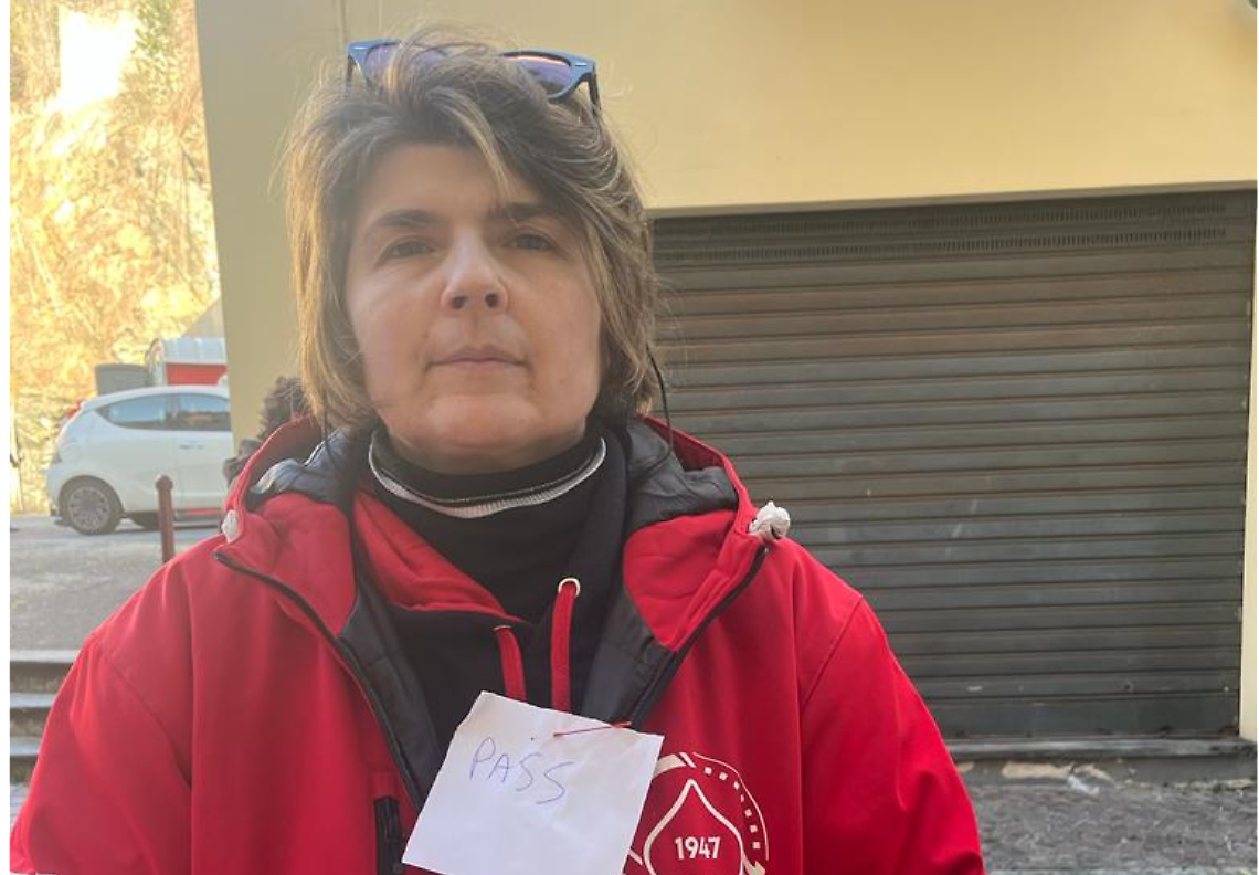 Via Guarnotta chiusa