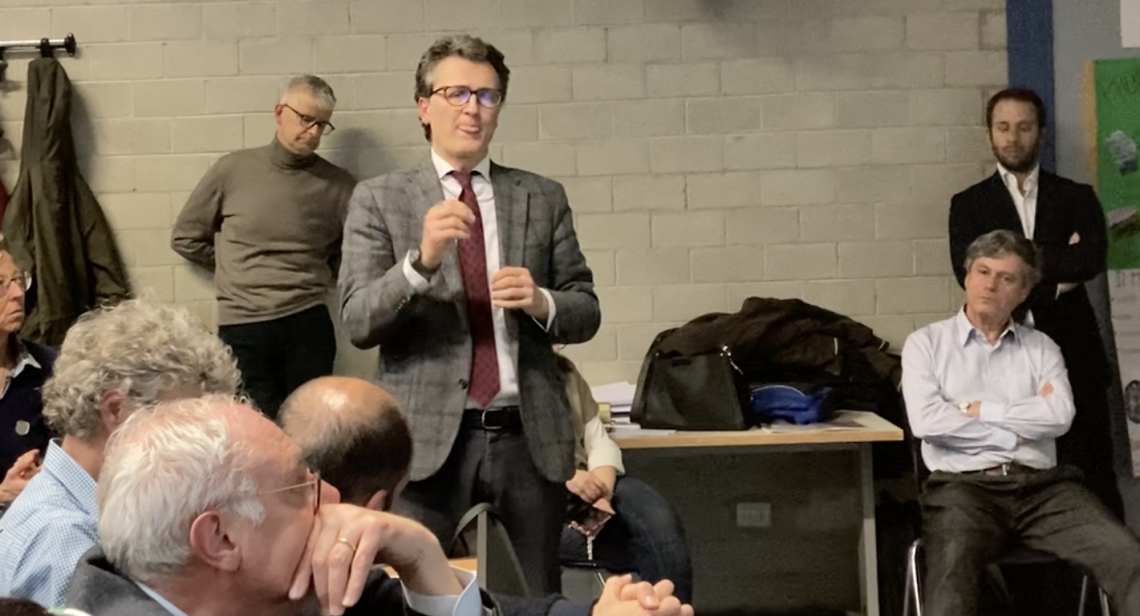 L'intervento del consigliere regionale Avetta
