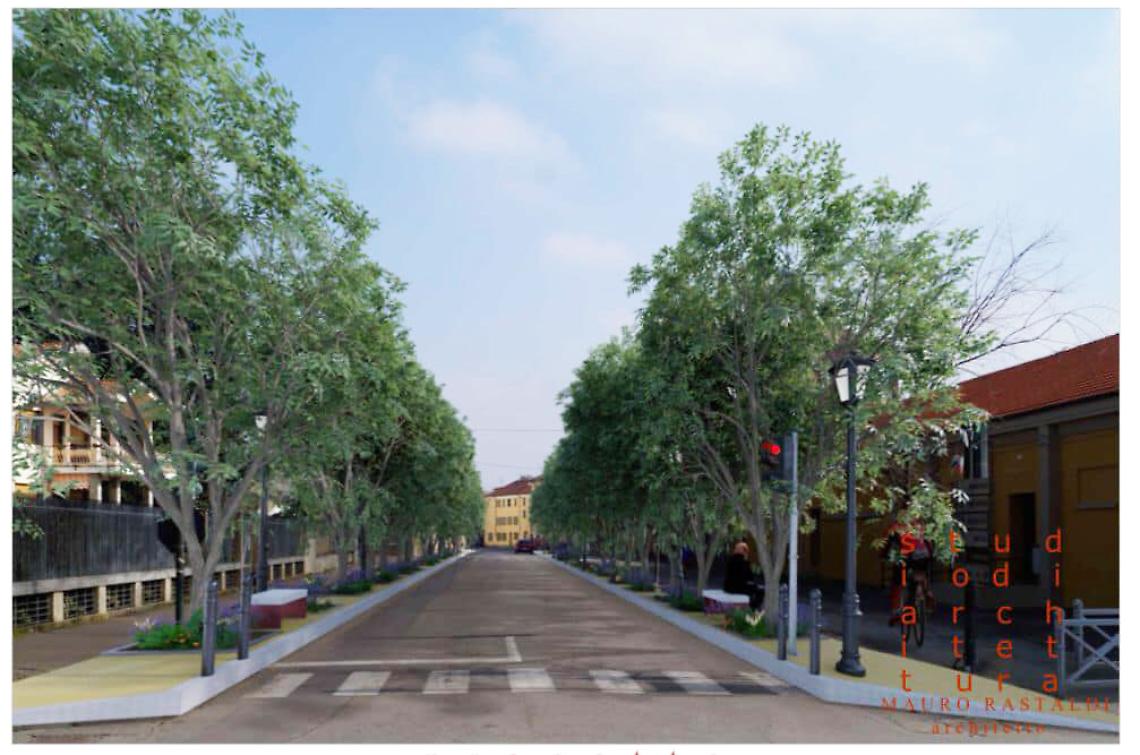 Per il totale rifacimento del viale 4 Novembre il Comune prevede di spendere 315 mila euro