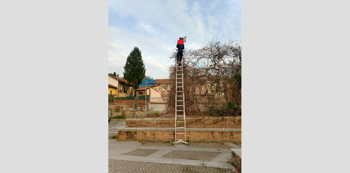 Alla faccia della sicurezza sul lavoro... e il Comune che fa?
