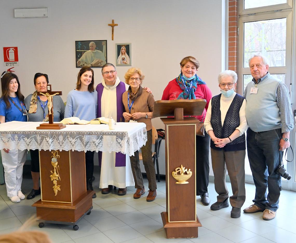 In foto, i volontari dell’associazione Avulss