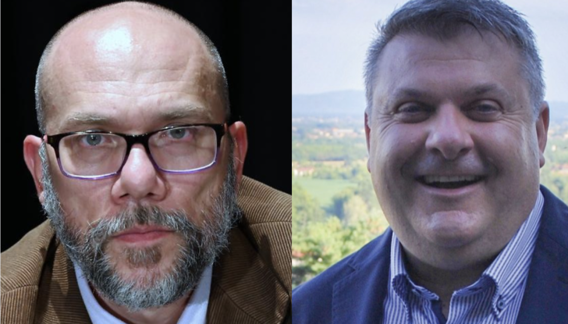 A sinistra Gerardo Birolo, a destra Walter Sandretto