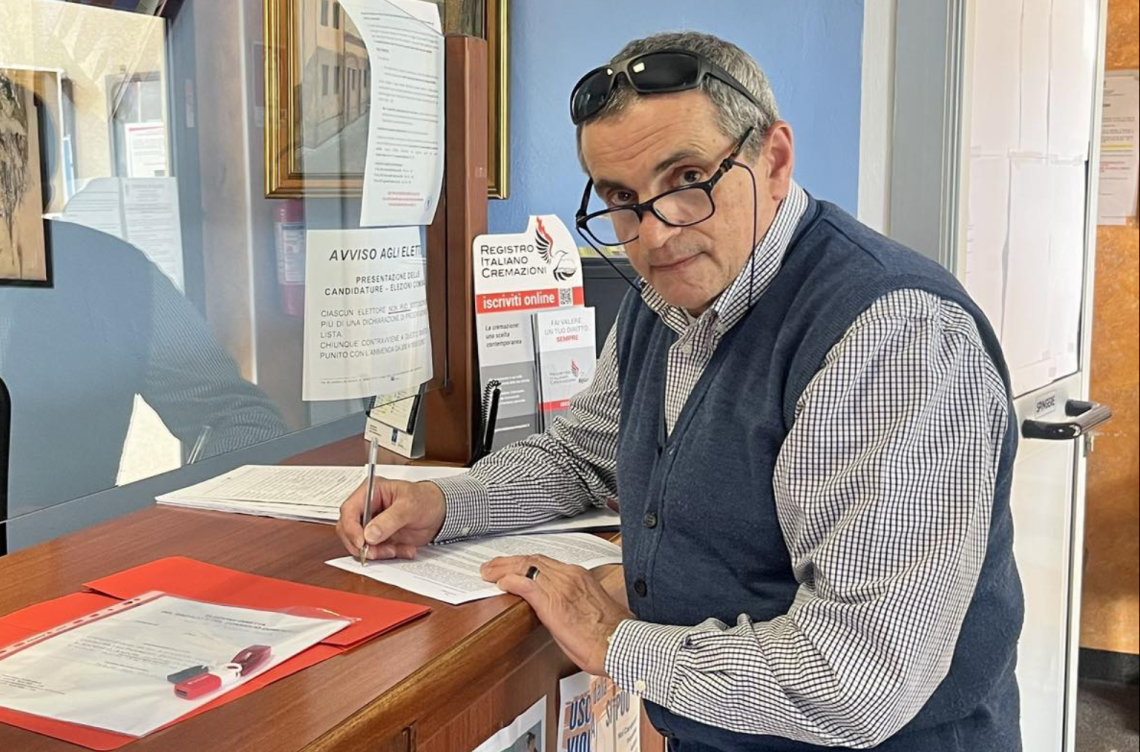 Maurizio Fariello, sindaco di Mathi