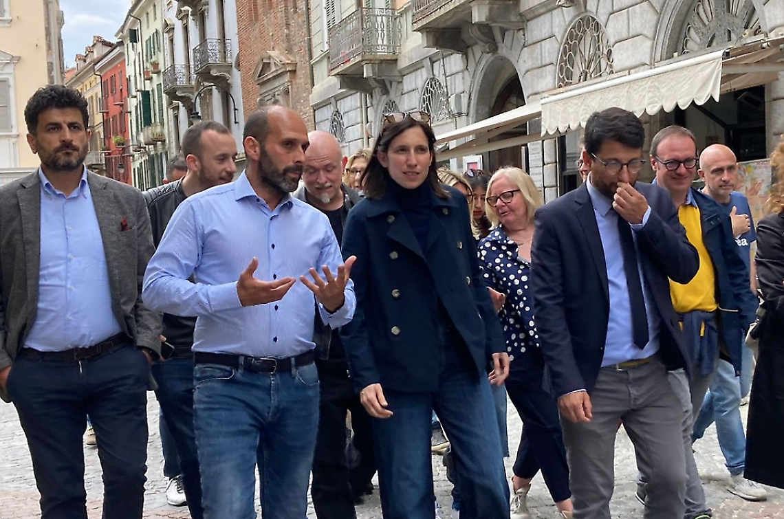 Schlein a Ivrea, foto Luisa Romussi