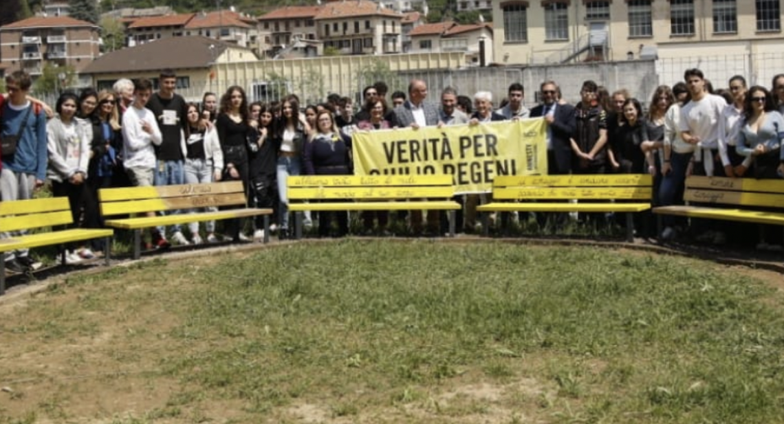 L'aula dedicata a Regeni