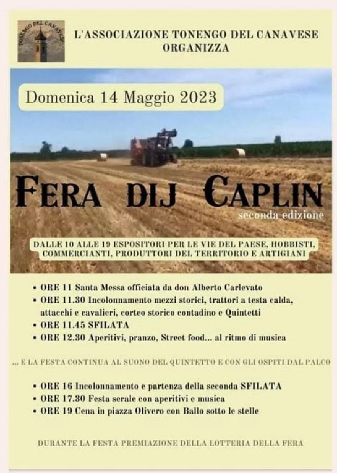 A Tonengo torna la "Fera dij Caplin"