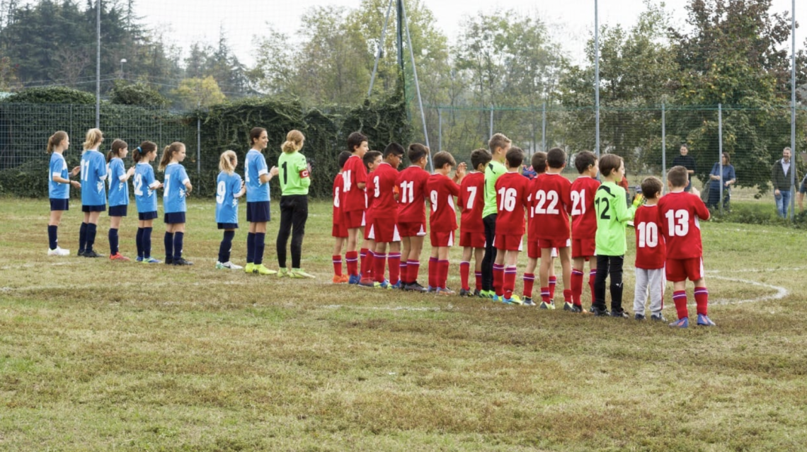 I ragazzi della Società durante una partita