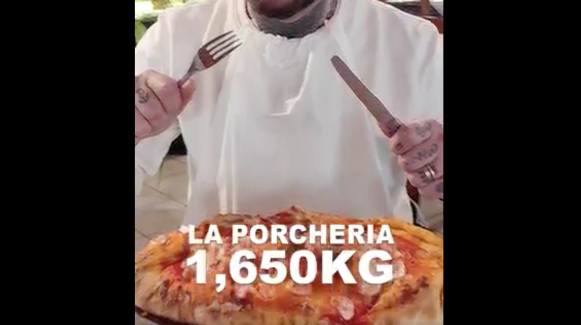 Se mangi 1 KG E MEZZO DI PIZZA E BEVI UN LITRO DI BIRRA in 30 minuti NON PAGHI
