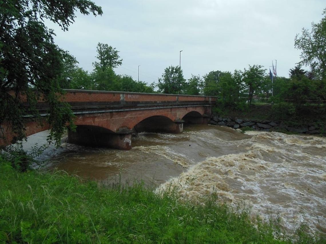 ALLERTA METEO. Il torrente Ceronda ha superato il livello di pre - soglia
