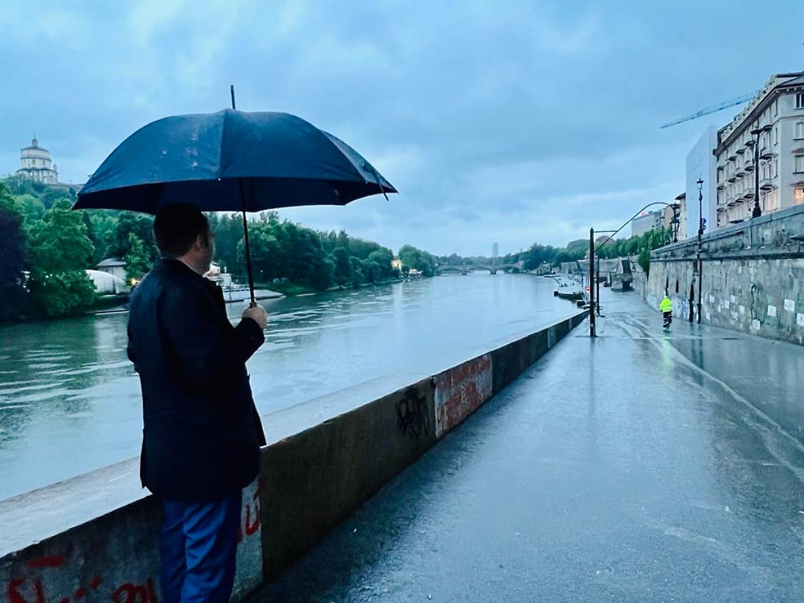Piove ancora: disposta una nuova chiusura dei Murazzi