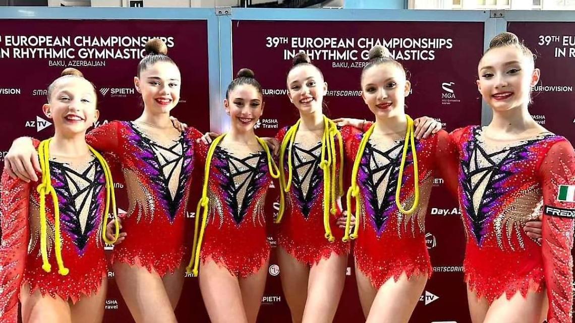 Virginia Cuttini con la Nazionale Junior a Baku