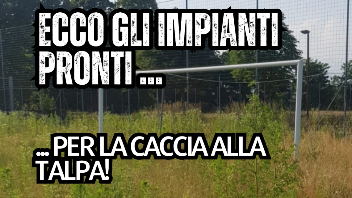 Diventare città dello Sport con campi che fanno pena? È la scommessa del Comune!