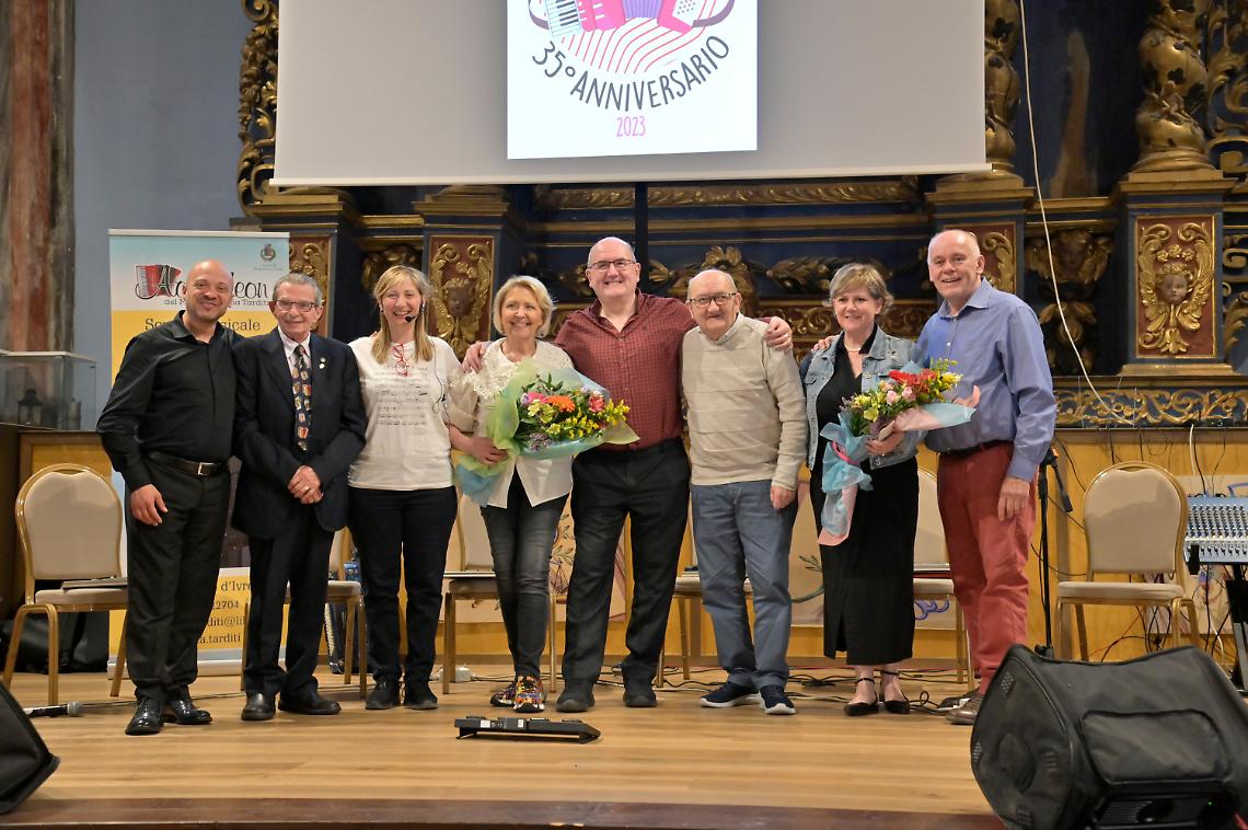 Gli artisti presenti ai 35 anni dell'Accordèon