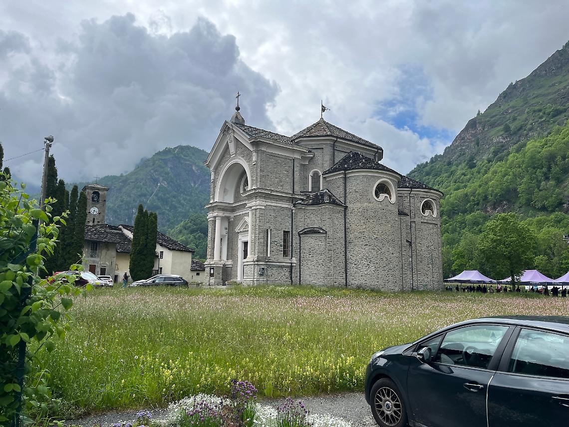 La chiesa di Usseglio