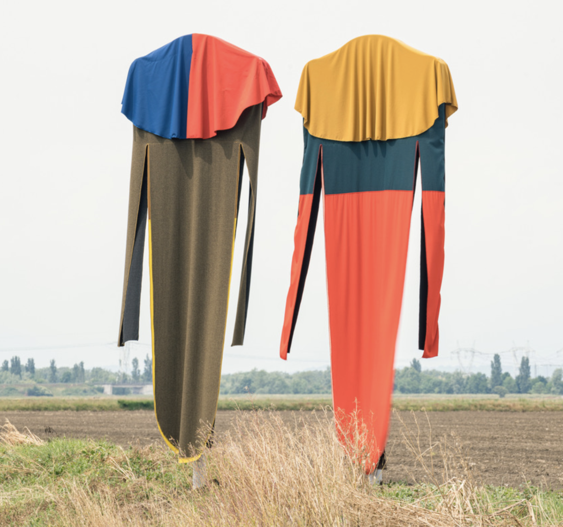 Un'installazione nelle campagne di Lucedio