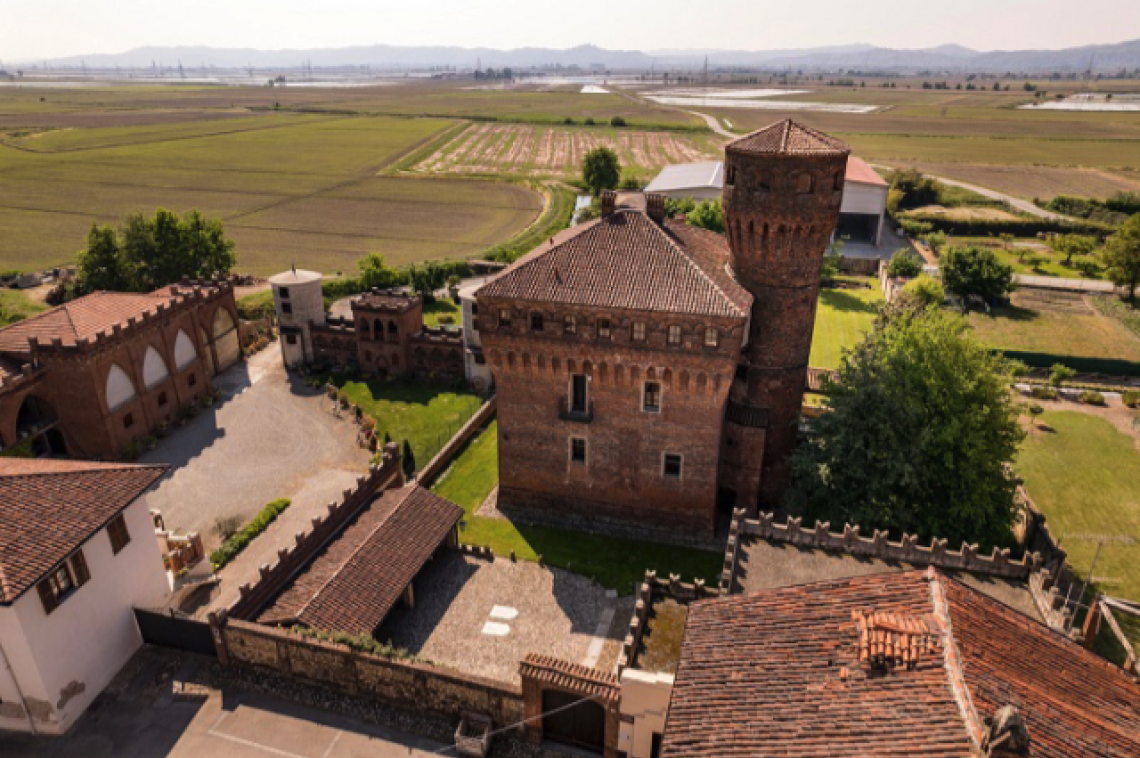Una veduta di San Genuario