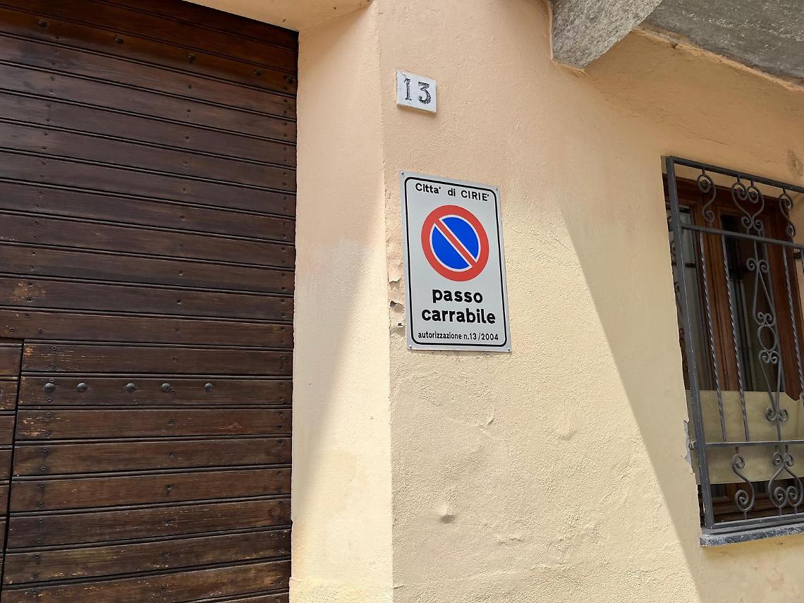 Ciriè passi carrabili
