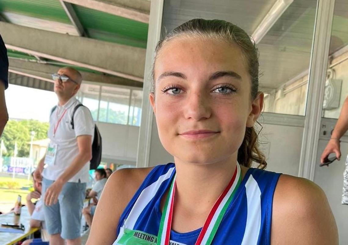 Alessia Succo raggiante