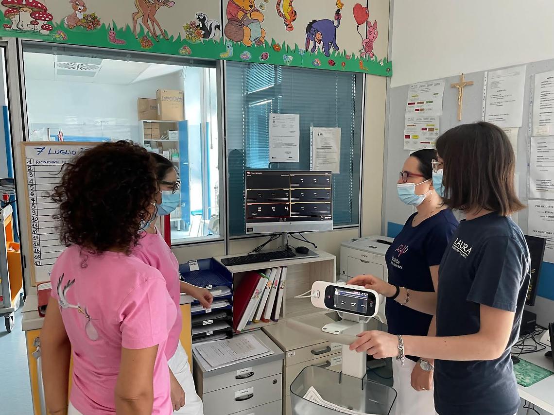 Prevenire le "morti in culla" con la telemedicina. Neonati sorvegliati nell'Asl To4