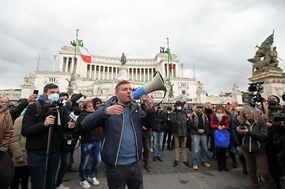 Liccione, leader "No Green Pass" è indagato a Roma