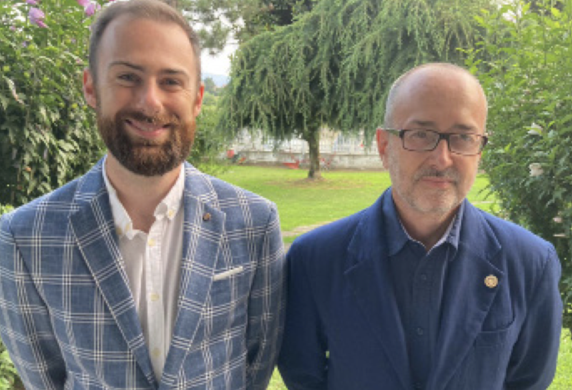 In foto, Da sinistra, Fabio Ardizzone e Roberto Keller
